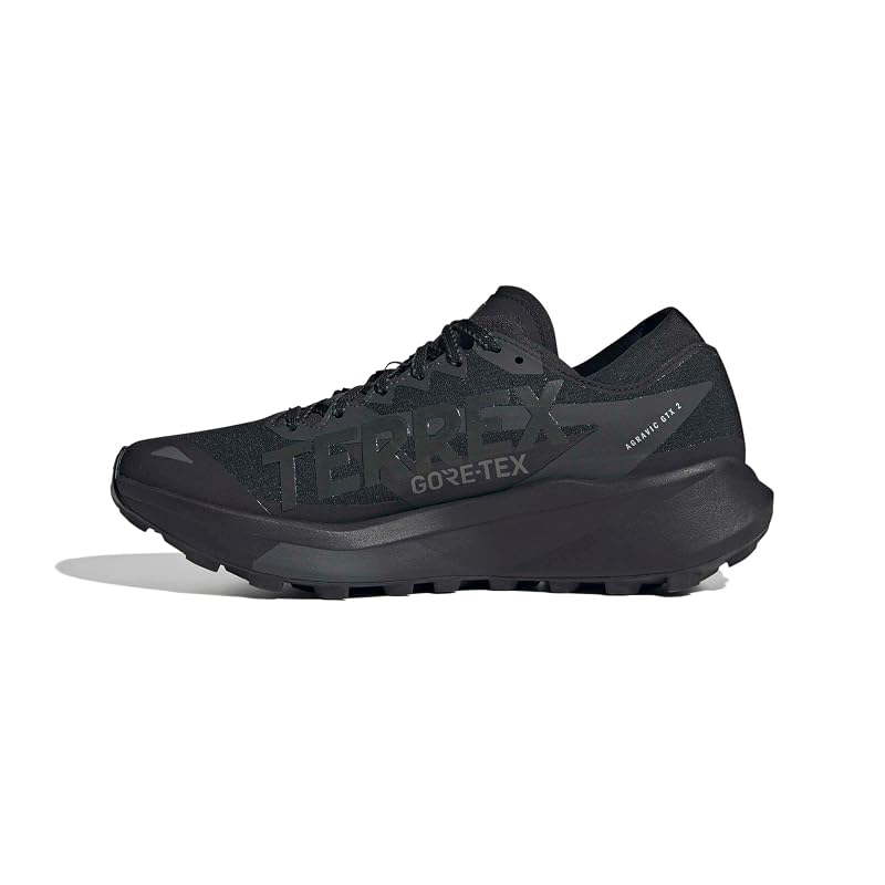 [Adidas] Кроссовки для трейлраннинга Terrex Agravik GORE-TEX 2 Унисекс Взрослые ONG37 Черный/Серый Six/Угольный (HQ5089) 27,5 см