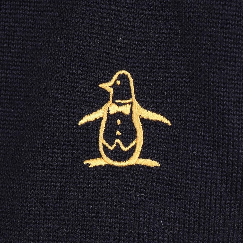 Sweater Windproof Full Zip Knit Blouson Warm Golf MGWWJL02 NV00 [Munsingwear] Women's (Navy)