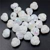 Home Party Supplies Dazzle Color White AB Beads Bracelet 20pcs Accessories Creative Acrylic Earrings Making Leaves DIY Jewelry Material Handmade