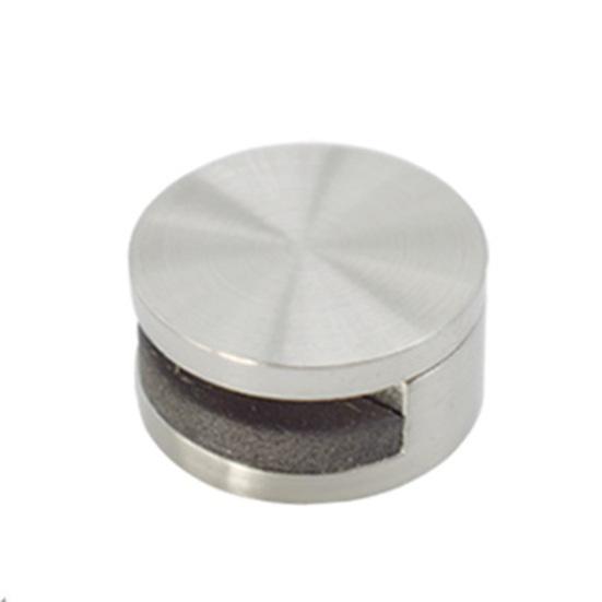 

Твердый круглый стеклянный зажим с фиксированным зеркальным настенным кронштейном, пряжкой, аксессуарами из железного листа Without Handle