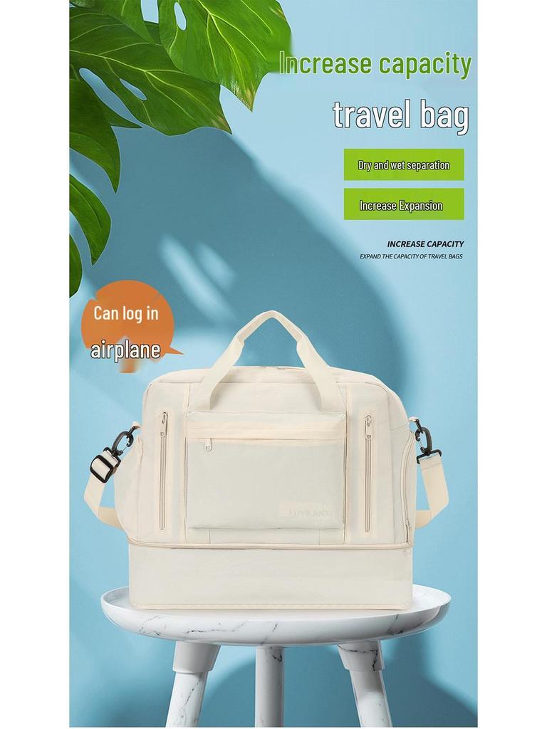 Versatile Large-Capacity Travel Bag: Ideal for Students, Business Trips, Sports, Fitness, or Maternity Needs
