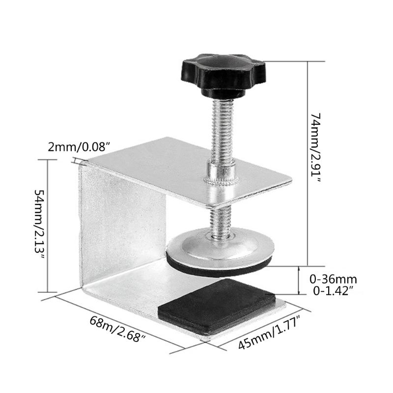 2pcs Drawer Panel Installation Helper Drawer Front Installation Clamps Convenient Mount Tool for Furniture 0-36mm Length