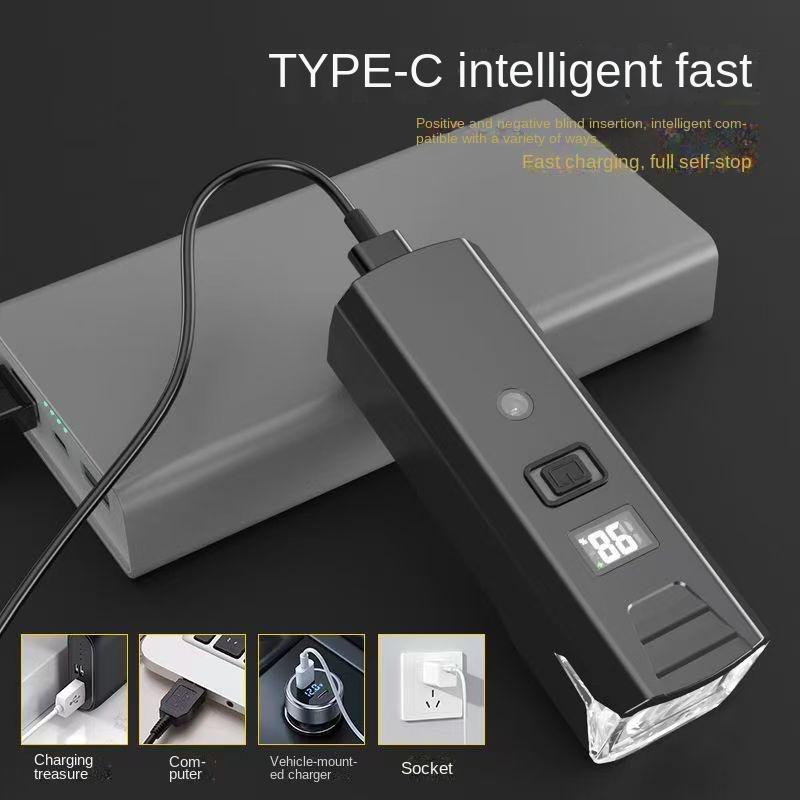 3000 Lumen Fahrradlicht 2000 mAh Fahrradscheinwerfer Power Bank Taschenlampe Lenker USB-Aufladung MTB Rennrad Highlight