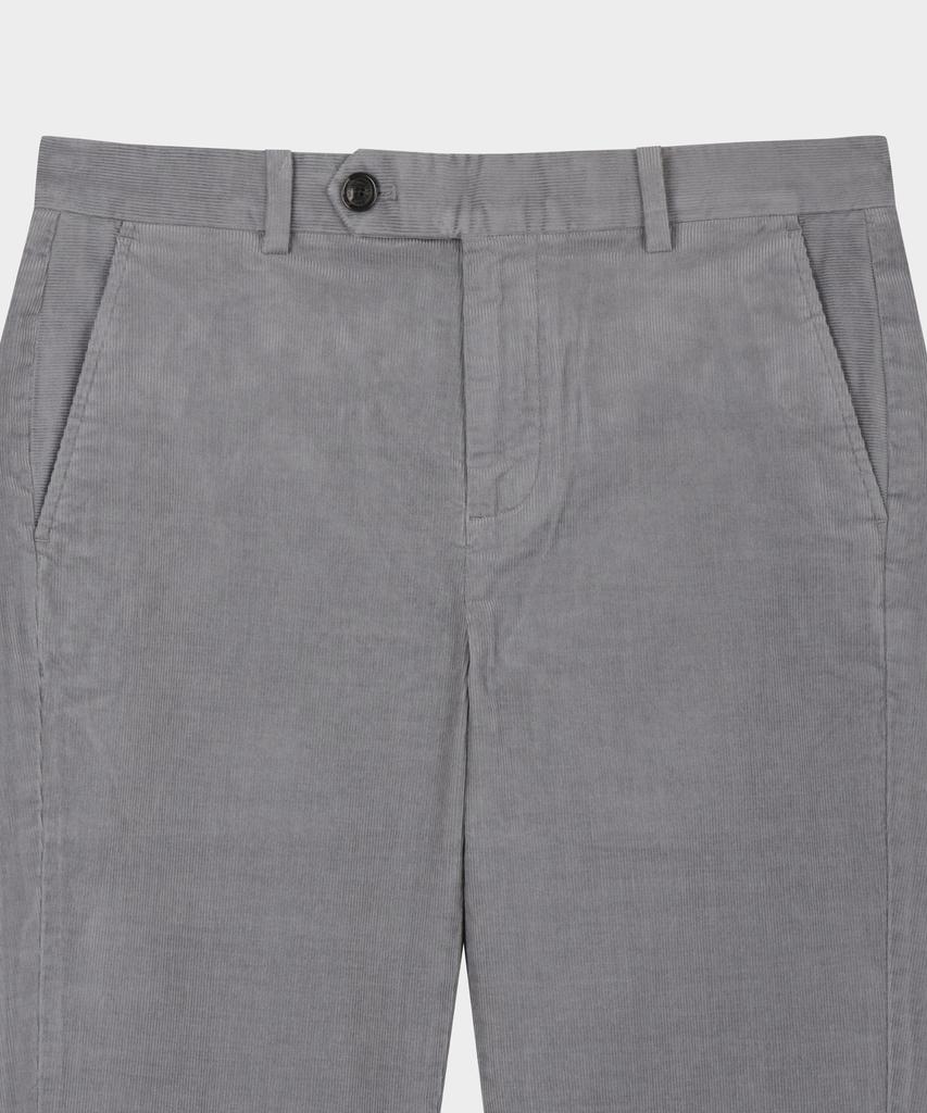 BROOKS BROTHERS Slim Fit 15W Corduroy Chino Pants (Grey) (Bbpcmnf401)