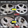 Automobile wheel rim scratch reconditioning paste, tire rim scratch paint repair paste - aluminum alloy wheel hub repair