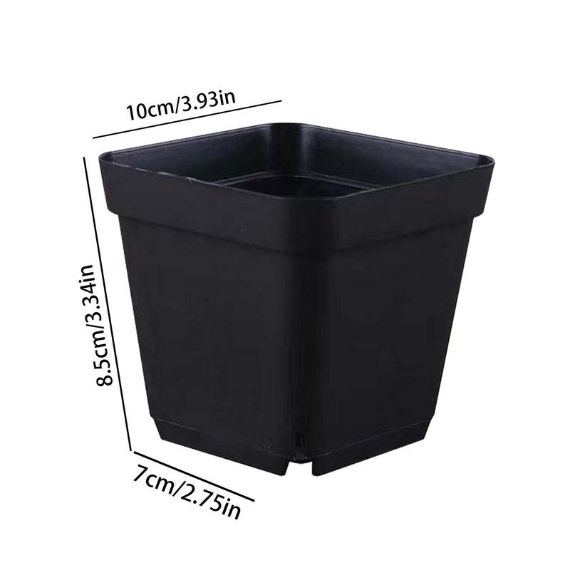Plant Pot Seedling Planter Bowl Nursery Breathable Pot Grow Bag Basket Seedling Pot Flowerpot With Drainage Hole Garden Supplies