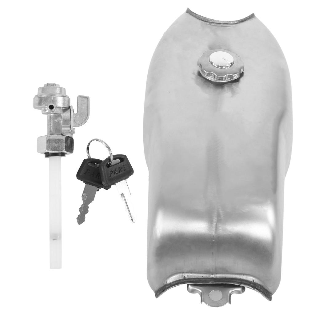 Motorcycle Fuel Gas Tank Vintage 9L Replacement for Cg125 Cg125s Cg250 Coffee Rider