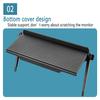 Multi-Functional Storage Rack TV Computer LCD Display Rack Adjustable Screen Storage Bracket Top Shelf Holder