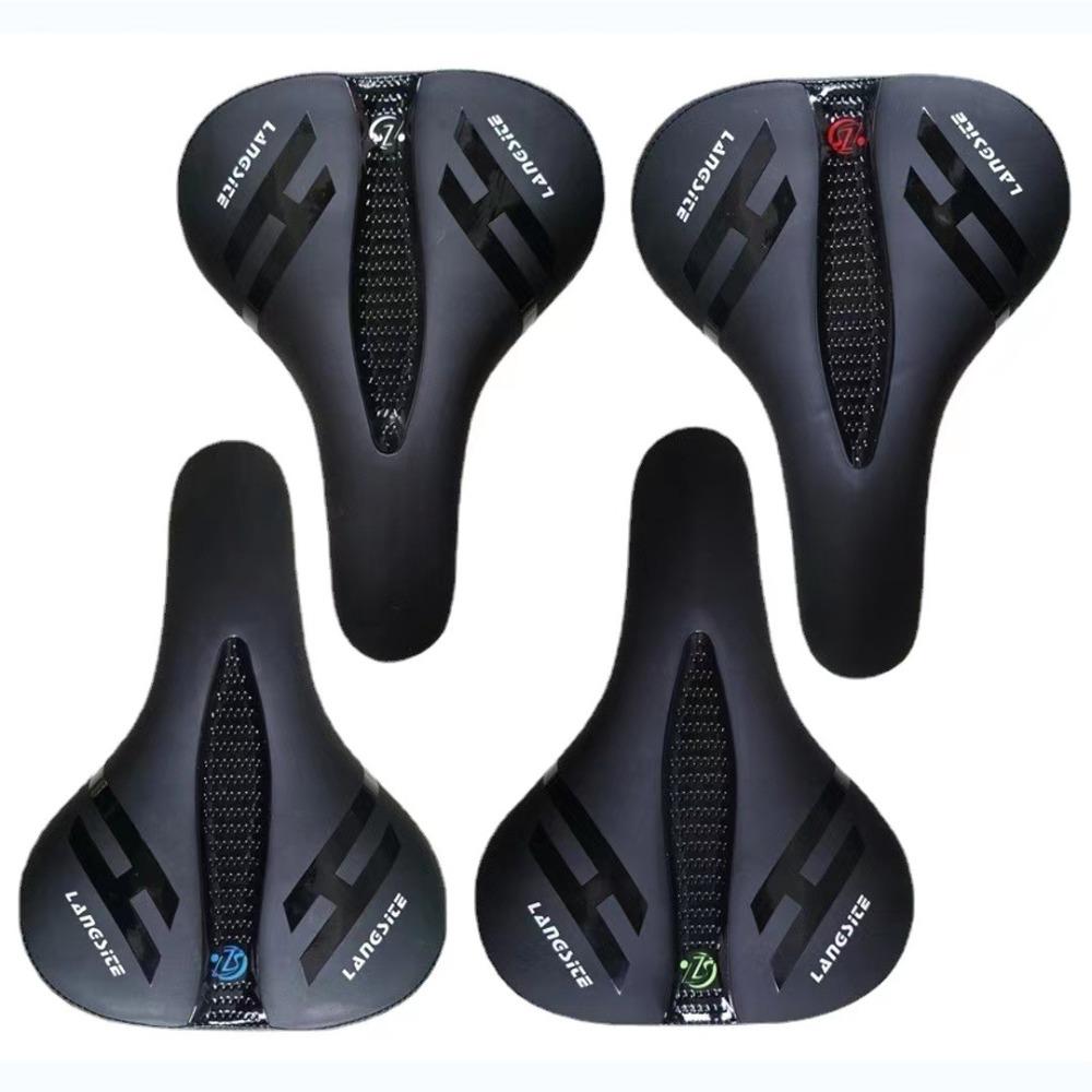 Bicycle seat cushion comfortable saddle mountain bike seat shock absorption thickened seat