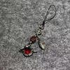 Sturdy Alloy Crow Phone Keychain Accessory Phone Lanyard Tailored For Goth Fan And Modern Fashion Aficionados