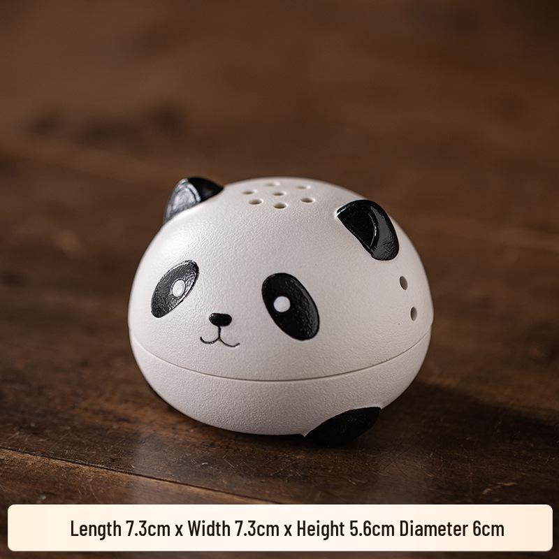 Cute Panda Indoor Incense Holder - Sandalwood & Agarwood Aromatherapy Burner