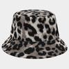 Summer Bucket Hat For Women Fashion Leopard Print Cotton Foldable Portable Panama Unisex Beach Fishing Bunny Sun Hat Hip Hop Bob