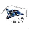 Foam RC Plane for Kids And Adults Lightweight Hobby Glider with USB Rechargeable Feature