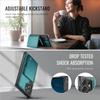 For Samsung Galaxy S25 Ultra Case JEEHOOD J09 RFID Blocking Card Holder Leather Back Phone Cover Magnetic Case