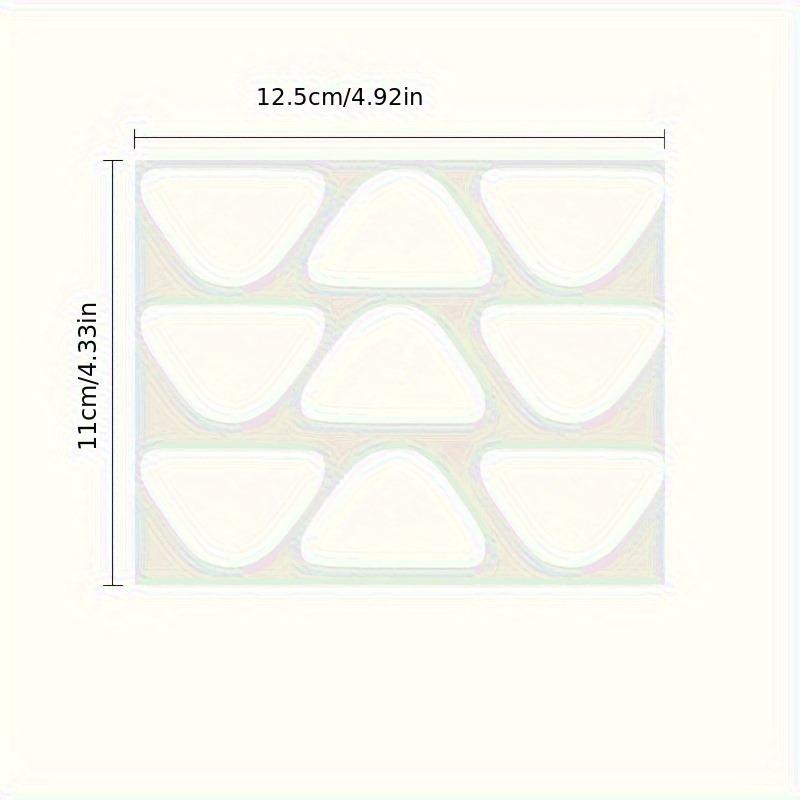 27/36/90PCS Forehead nasolabial fold patch PE material forehead and smile patterns transparent invisible nasolabial fold patch