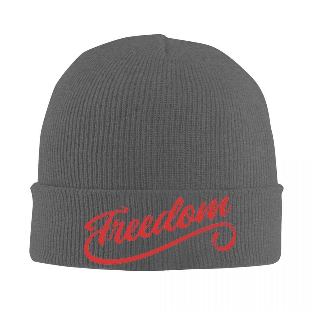 Charlie Kirk Freedom Warm Knitted Cap Winter Knit Bonnet Hat Skullies Beanies Hip Hop Caps for Unisex