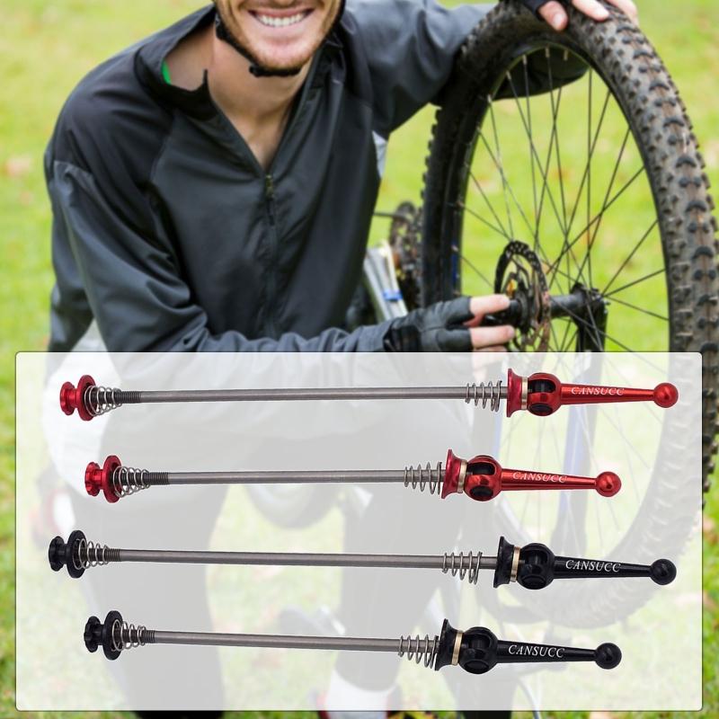1 Pair Bike Axle Quick Release Rear Wheel Skewer Road Mountain Bicycle Bike Quick Release Skewer Clip Bolt Lever Axle