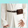 Minimalist Leather Waist Pack With Key And Phone Storage For Casual Daily Wear