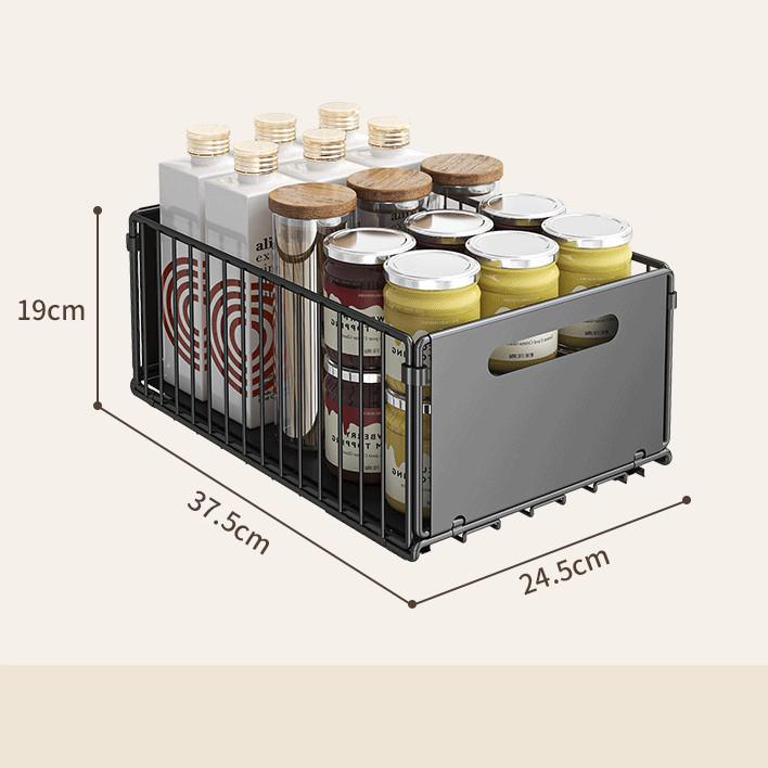 Organizzatore a Cestello Estraibile Multi-strato per Cucina e Bagno