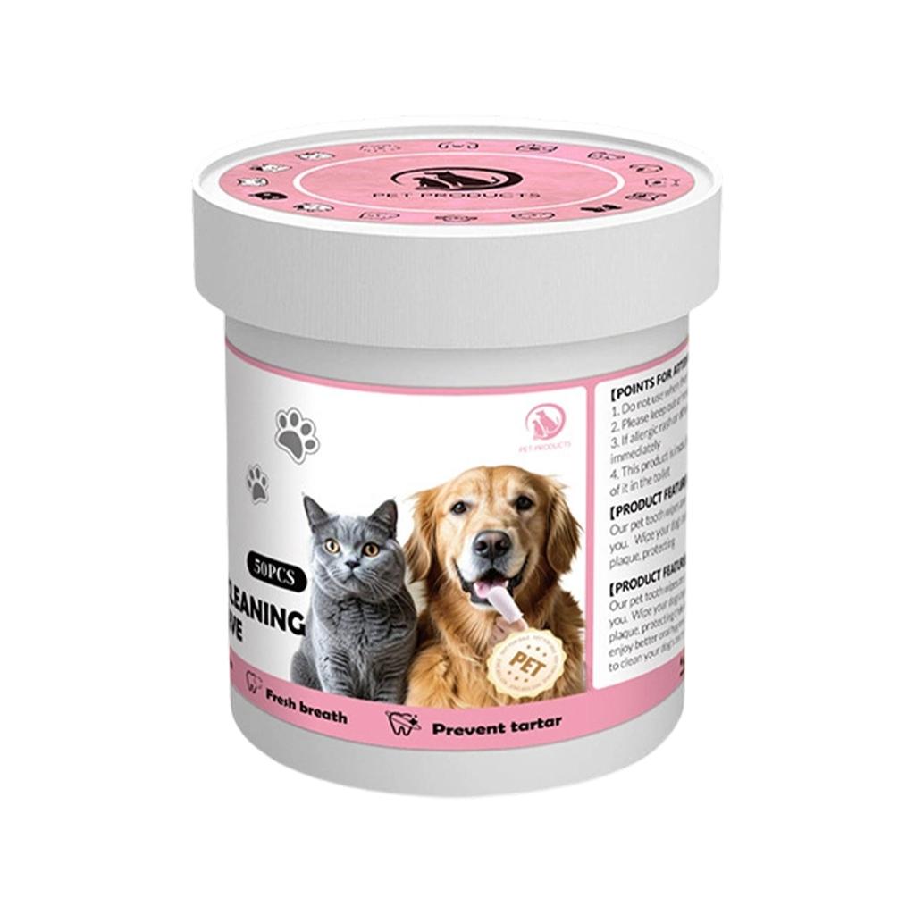 Pet Cleaning Finger Wipes