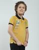 MONTE CARLO Boys's Regular Fit Printed Polo Half Sleeve T-Shirt