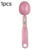 Digital Measuring Spoon Scale 0.1g Accurate 500g Capacity LCD Screen Portable Kitchen Food Scale for Baking Milk Powder Weighing