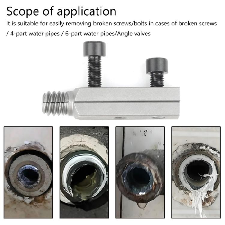 Ergonomic Water Pipe Screw Extractor Broken Faucet Wire Removal Tools for Efficient Plumbing Repairs Home Professional