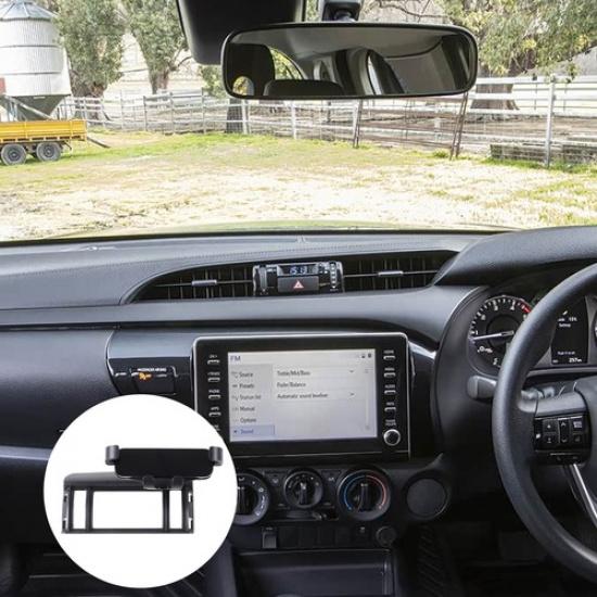 Center Console Phone Mount Bracket For Toyota Hilux 2015-