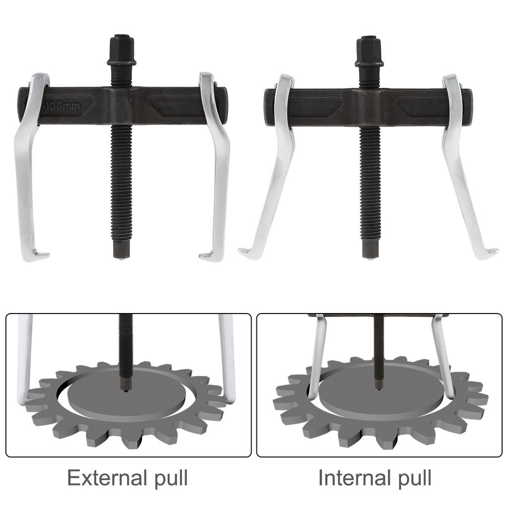 4 Zoll 100mm Auto Lagerabzieher Zwei Klauen Separates Hebegerät Verstärktes Ausbauwerkzeug Auto Autoreparatur Demontage Handwerkzeuge
