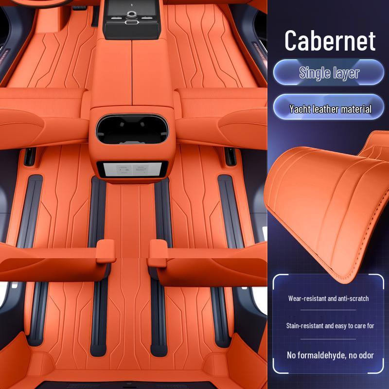 Lynk & Co 900 Six-Seater Floor Mats for New Energy 25 Model - Interior Carpet Modification