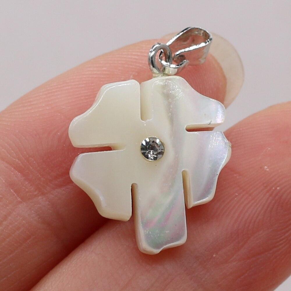 10Pcs Natural Shell Pendant Mother Of Pearl Small Charms For Jewelry Making DIY Necklace Earrings Accessory, Crafts