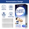 90pcs/Box Anti Snoring Sleep Strips Disposable Gentle Mouth Tape for Better Nose Breathing Reduce Mouth Dryness Sore Throat