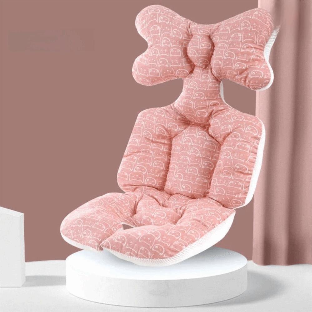 Cartoon Printed Baby Stroller Cushion Comfortable Dining Chair Cotton Pad  Travel Essential
