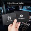 Auto Führerschein Hülle Ausweis Portemonnaie Auto Zubehör Für e-C3 e-C4 X C5X C3 C4 Aircross Cactus Picasso C-Crosser C6