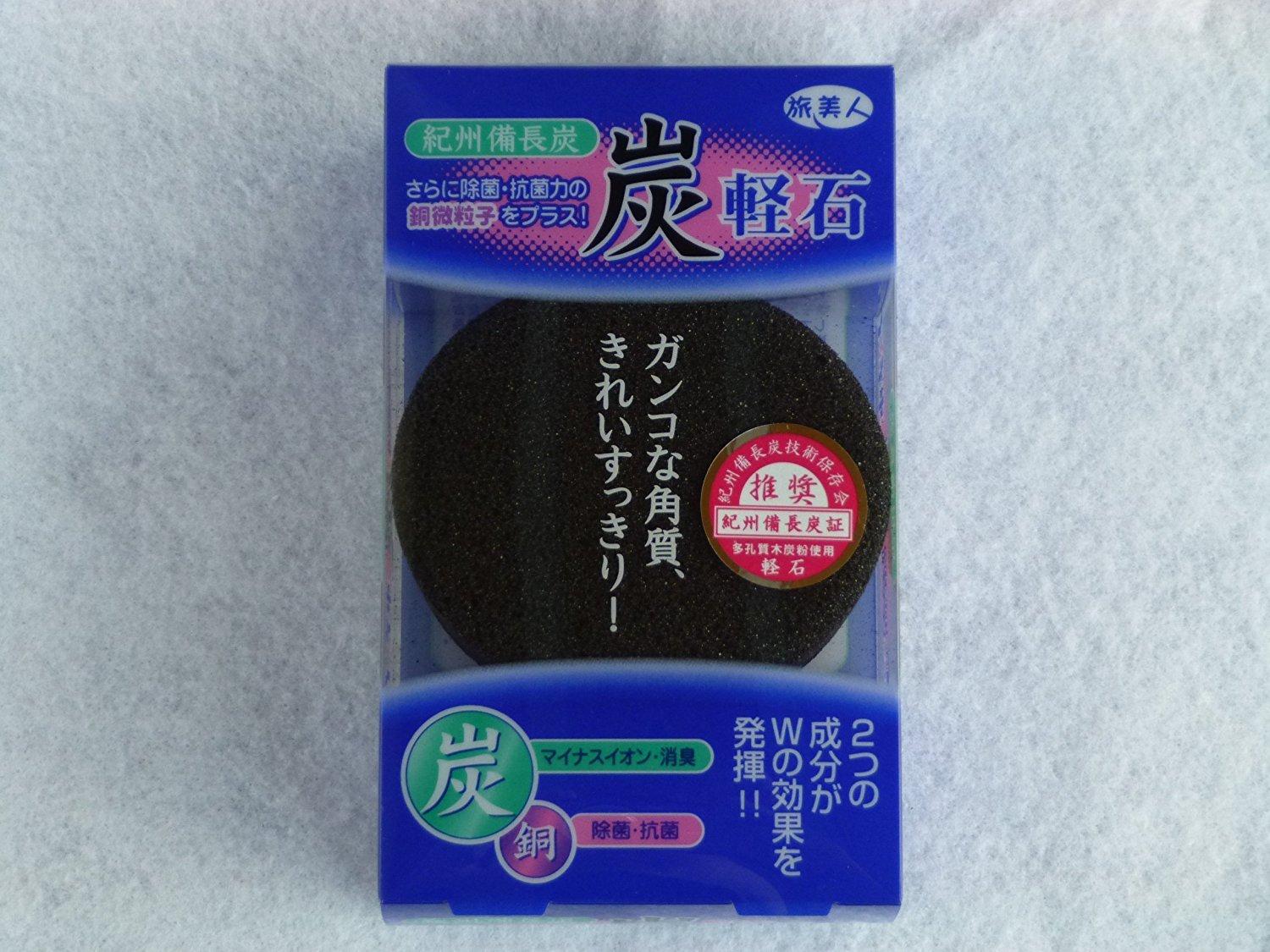 

Azuma Shoji Кишу Бинчотан Древесный уголь Пемза Дорожная Красота / чёрный