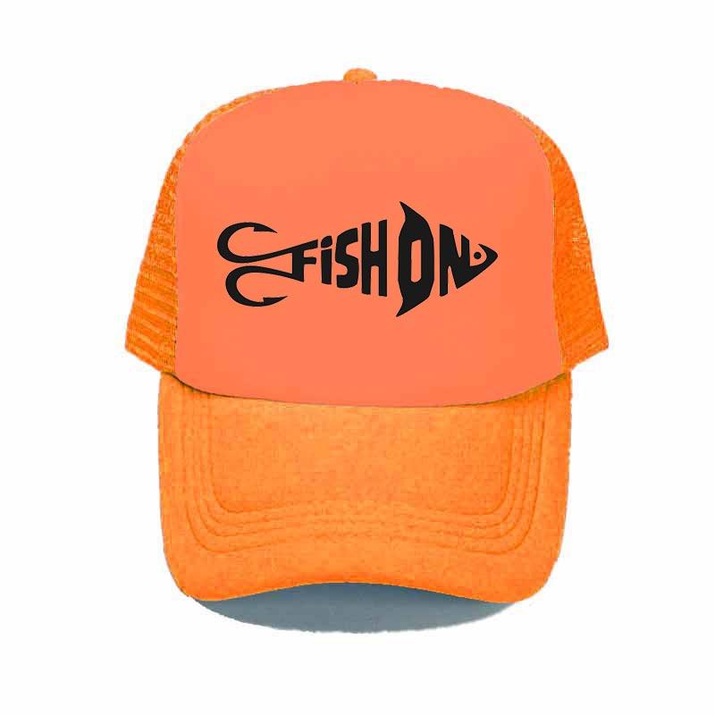Animal Fish Farm Snapback Trucker Hat Cap Jalan Kuari Fisherman Bone Dad Hats Original Mike Trout Fish Mesh Hunting Hat YY339