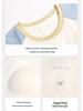 Women's Cloud Cotton Long-Sleeve Pajama Set with Chest Pads - Cute Cartoon Design for Autumn/Winter