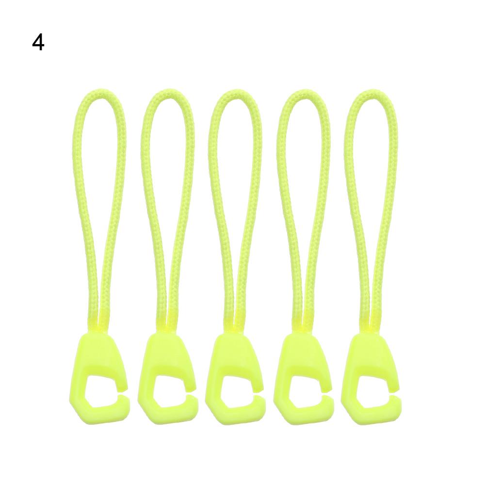 10 PEÇAS/Pacote Mochila Jaqueta Puxador de Zíper de Reposição Corda Puxadores Bolsas Clipe Fivela Puxador de Zíper Mala Roupa de Viagem Ferramentas
