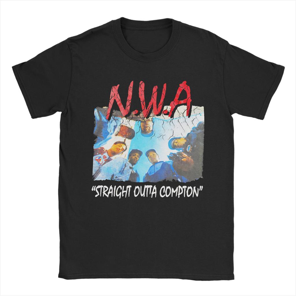 NWA North World America T Shirt Summer  Cotton TShirts For Men Trendy Cool Pattern Tshirt ShortSleeve Classic Top Tees