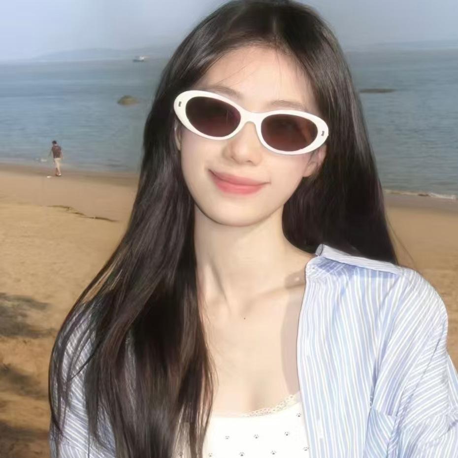 Yiran Health & Beauty Women's New Stylish Sunglasses Oval Shape Uv Protection Cool Sun Sleek Glasses Travelling Hiking Sunglasses Male
