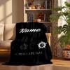 Supernatural Custom Flannel Blankets Soft Warm Cozy Throws for Home Decor Holiday Gifts