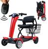 Wholesaler 250w Dual Motor Powerful 4 Wheels Electric Automatic Folding Mobility Scooter For Disabled