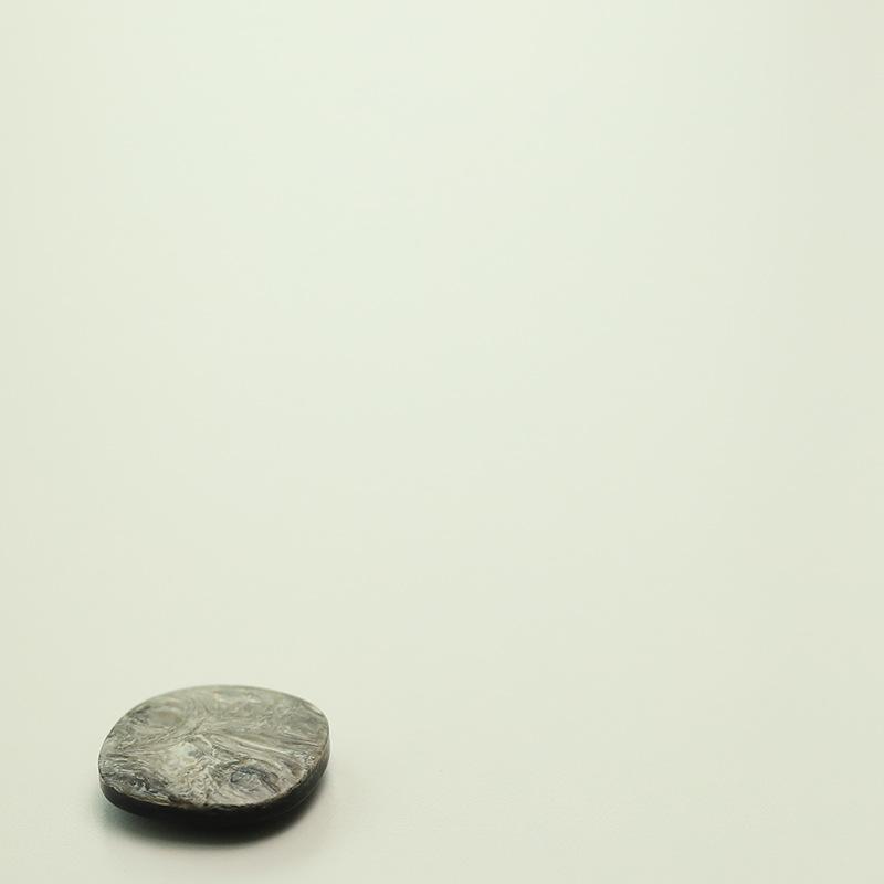 

5 шт. Пуговица из смолы в виде темного глаза, меховая, двусторонняя, нейлоновая, для пальто, кардигана, женского тренча, костюма, декоративная пуговица 3 #[square imitation rock gray] side length 16mm