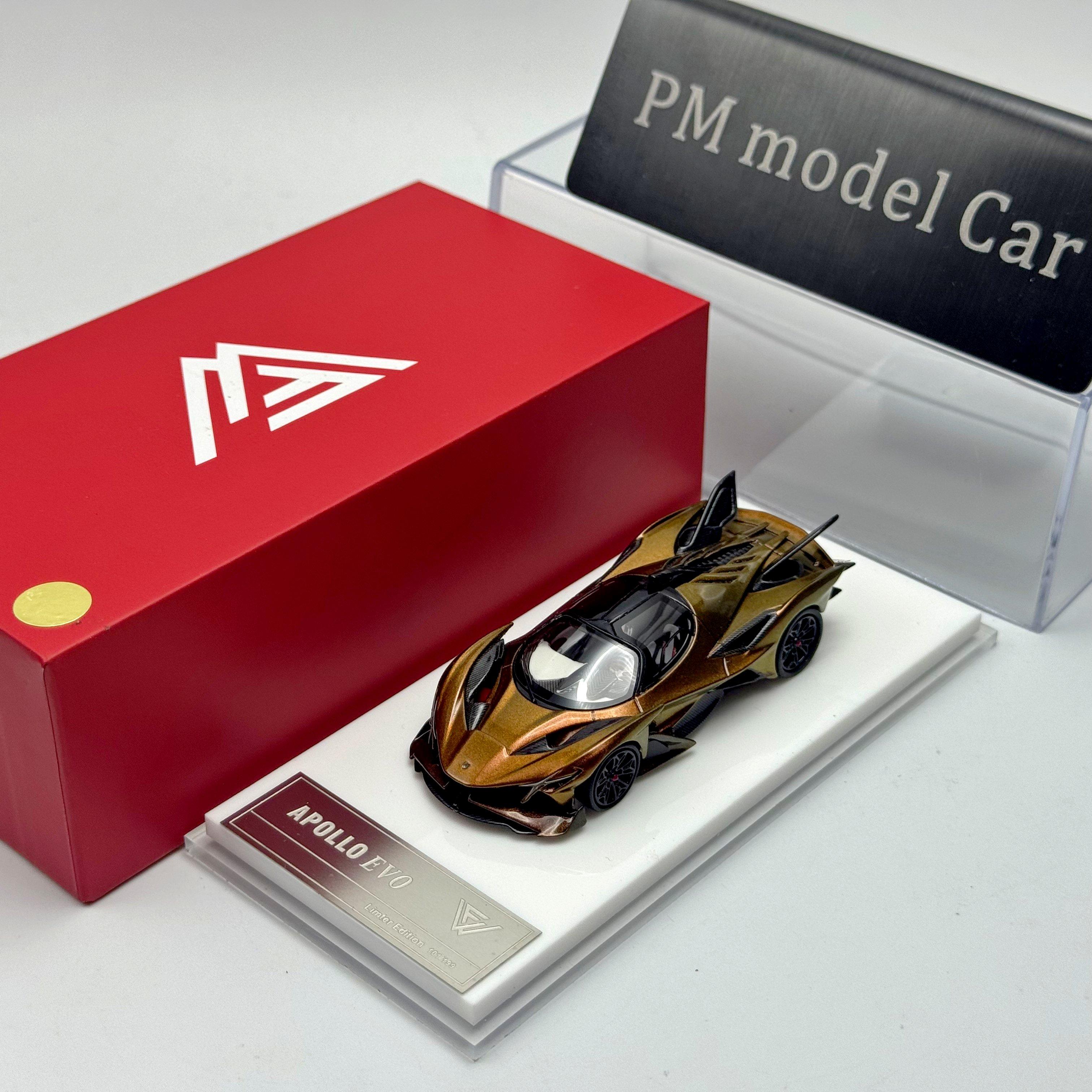 

Wild+Fire 1:64 Apollo IE EVO Supercar Resin Model Car Collectible Gift золотий