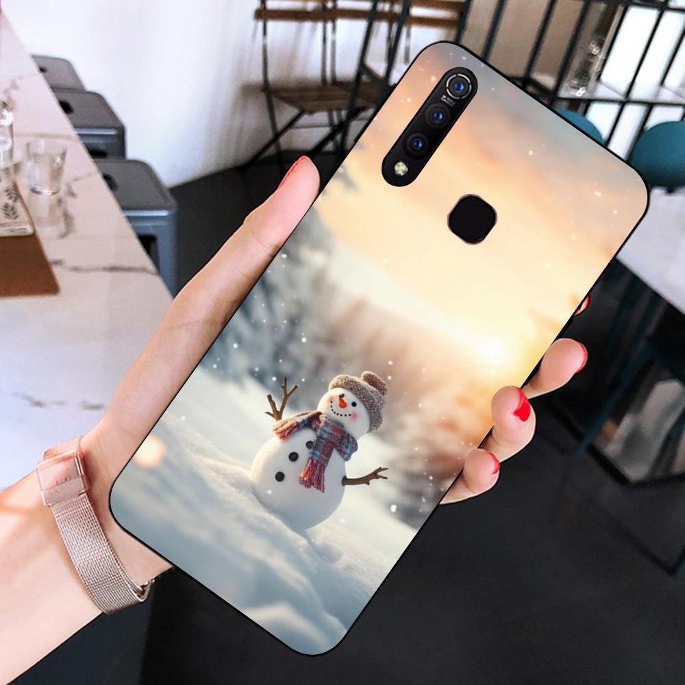 Christmas Snowman Phone Case For Huawei Mate 10 20 30 40 50 lite pro Nova 3 3i 5 6 SE 7 pro 7SE