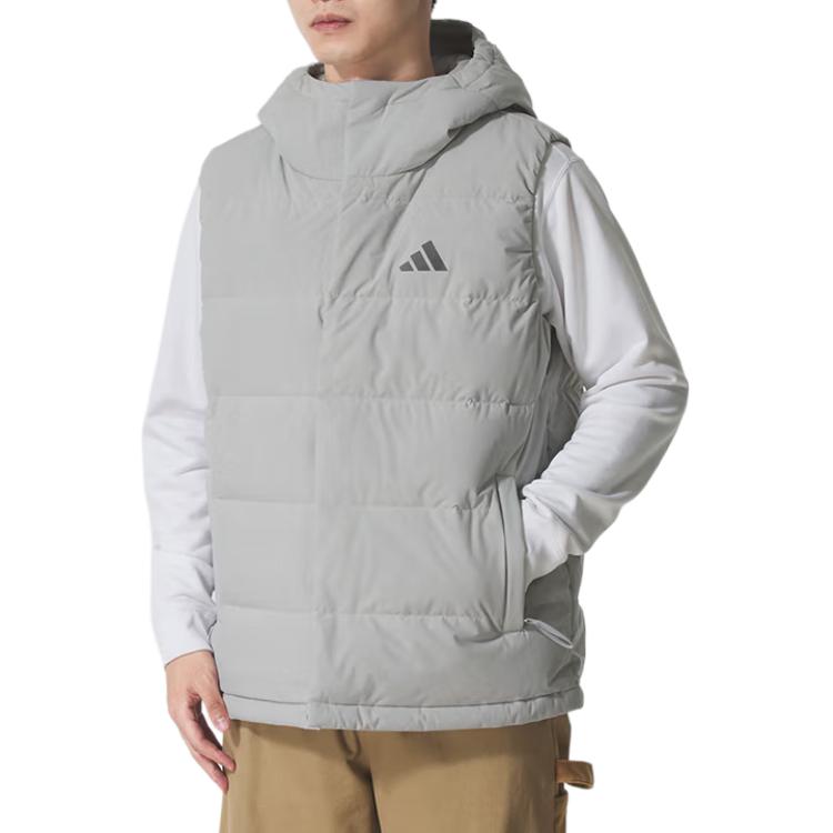 adidas Down Vests Men's Hooded Moderate KH3996