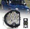 KAWELL 90W Fog Lamp, Angel Eye Headlight, LED Combo Light, Spotlight, Fog Lamp, LED Driving Light, IP68, Compatible with 12V and 24V, 1-Year Warranty,