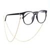 Trendy Metal Glasses Chain Anti Drop Hanging Neck Eyeglass Holder Nonslip Anti-loss Glasses Straps Eye Accessories