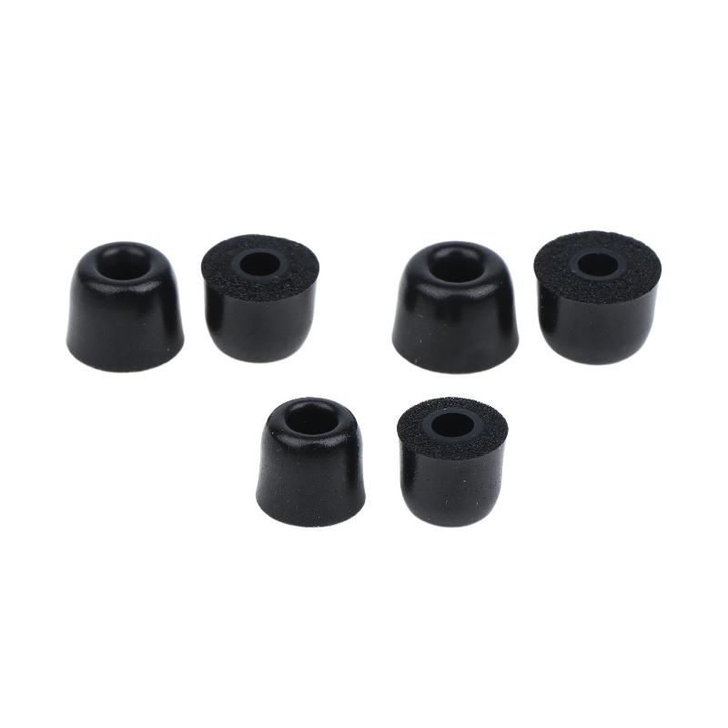 6Pcs 4.5Mm Memory Foam Ear Tips Noise Isolating Replacement Earbud Tips Anti-Slip Headphones Earplugs For In Ear Headphones