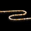 2 3 4mm Faceted Natural Citrine Bead Round Loose Spacer Small Gemstone Bead for Jewelry Making Diy Necklace Bracelet Accessory